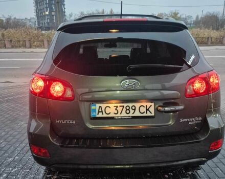 Серый Хендай Санта Фе, объемом двигателя 2.2 л и пробегом 237 тыс. км за 8500 $, фото 11 на Automoto.ua