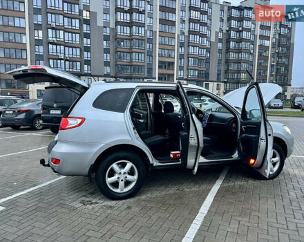 Серый Хендай Санта Фе, объемом двигателя 2.19 л и пробегом 260 тыс. км за 8950 $, фото 18 на Automoto.ua