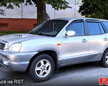 Серый Хендай Санта Фе, объемом двигателя 2 л и пробегом 290 тыс. км за 3500 $, фото 1 на Automoto.ua