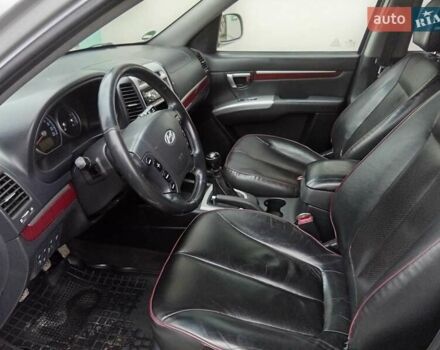 Серый Хендай Санта Фе, объемом двигателя 2.19 л и пробегом 323 тыс. км за 7990 $, фото 13 на Automoto.ua