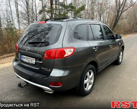 Серый Хендай Санта Фе, объемом двигателя 2.2 л и пробегом 243 тыс. км за 8800 $, фото 4 на Automoto.ua