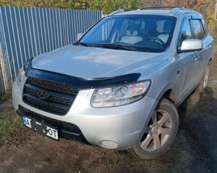 Серый Хендай Санта Фе, объемом двигателя 2.2 л и пробегом 254 тыс. км за 9300 $, фото 1 на Automoto.ua