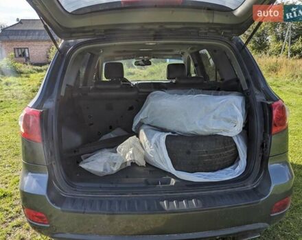 Серый Хендай Санта Фе, объемом двигателя 2.19 л и пробегом 243 тыс. км за 7999 $, фото 15 на Automoto.ua