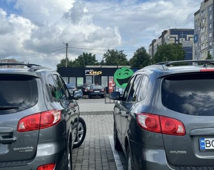 Серый Хендай Санта Фе, объемом двигателя 2.2 л и пробегом 320 тыс. км за 10000 $, фото 12 на Automoto.ua