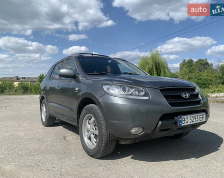 Серый Хендай Санта Фе, объемом двигателя 2.2 л и пробегом 250 тыс. км за 9700 $, фото 3 на Automoto.ua