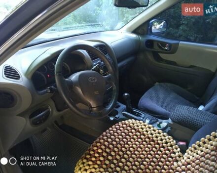 Сірий Хендай Санта Фе, об'ємом двигуна 2.4 л та пробігом 240 тис. км за 6500 $, фото 4 на Automoto.ua