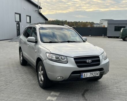 Серый Хендай Санта Фе, объемом двигателя 2.2 л и пробегом 270 тыс. км за 4800 $, фото 4 на Automoto.ua