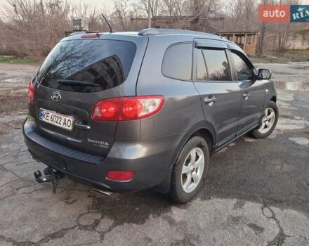 Серый Хендай Санта Фе, объемом двигателя 2.2 л и пробегом 249 тыс. км за 9000 $, фото 4 на Automoto.ua