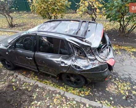 Серый Хендай Санта Фе, объемом двигателя 2.19 л и пробегом 170 тыс. км за 4999 $, фото 3 на Automoto.ua