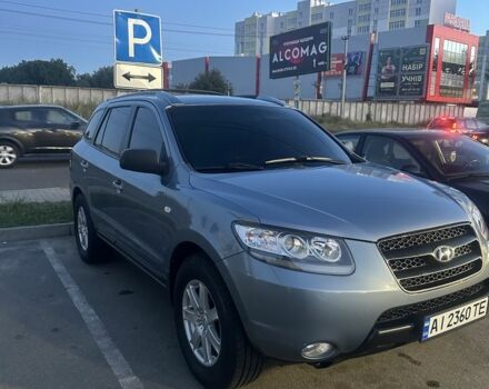 Сірий Хендай Санта Фе, об'ємом двигуна 2.2 л та пробігом 230 тис. км за 10500 $, фото 2 на Automoto.ua