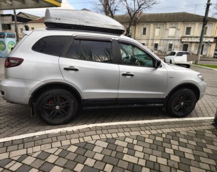 Серый Хендай Санта Фе, объемом двигателя 2.7 л и пробегом 273 тыс. км за 10500 $, фото 3 на Automoto.ua