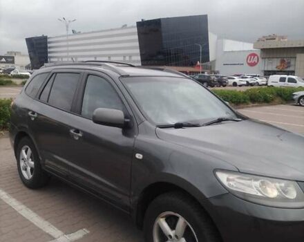 Серый Хендай Санта Фе, объемом двигателя 2.2 л и пробегом 210 тыс. км за 9900 $, фото 3 на Automoto.ua