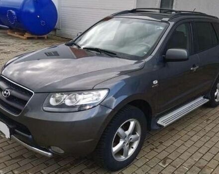 Серый Хендай Санта Фе, объемом двигателя 2.2 л и пробегом 330 тыс. км за 8600 $, фото 6 на Automoto.ua