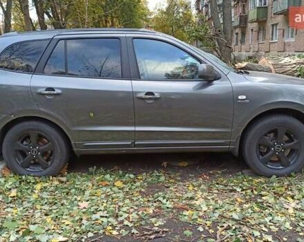 Серый Хендай Санта Фе, объемом двигателя 2.19 л и пробегом 170 тыс. км за 4999 $, фото 4 на Automoto.ua