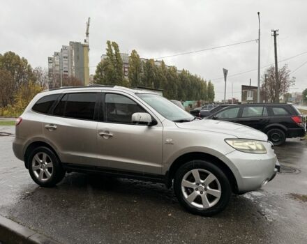 Серый Хендай Санта Фе, объемом двигателя 2.2 л и пробегом 202 тыс. км за 6190 $, фото 2 на Automoto.ua