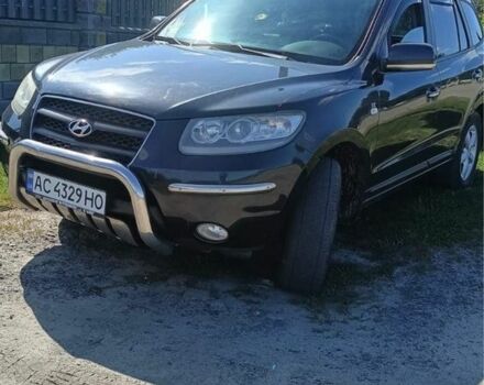 Серый Хендай Санта Фе, объемом двигателя 2.2 л и пробегом 235 тыс. км за 5200 $, фото 3 на Automoto.ua