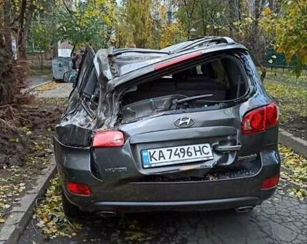 Серый Хендай Санта Фе, объемом двигателя 2.19 л и пробегом 170 тыс. км за 4999 $, фото 1 на Automoto.ua