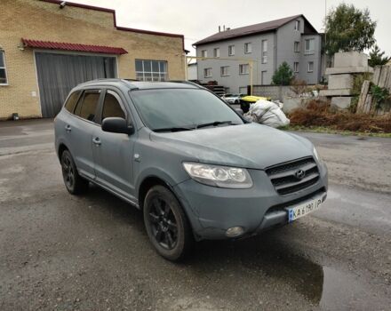 Серый Хендай Санта Фе, объемом двигателя 2.2 л и пробегом 330 тыс. км за 6050 $, фото 6 на Automoto.ua