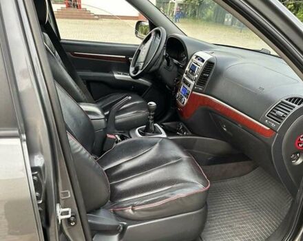 Серый Хендай Санта Фе, объемом двигателя 2.19 л и пробегом 286 тыс. км за 9000 $, фото 7 на Automoto.ua