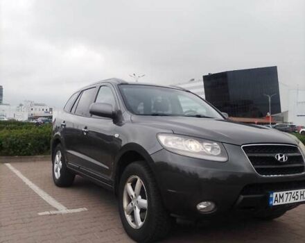 Серый Хендай Санта Фе, объемом двигателя 2.2 л и пробегом 210 тыс. км за 9900 $, фото 9 на Automoto.ua