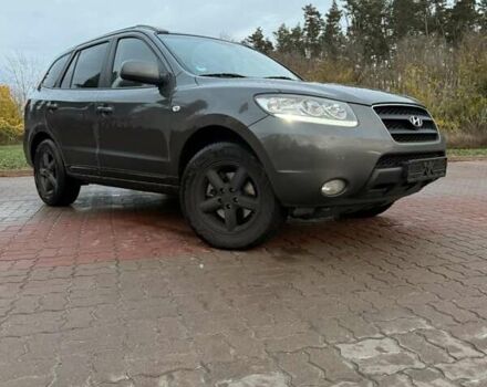 Серый Хендай Санта Фе, объемом двигателя 2.2 л и пробегом 199 тыс. км за 6800 $, фото 14 на Automoto.ua