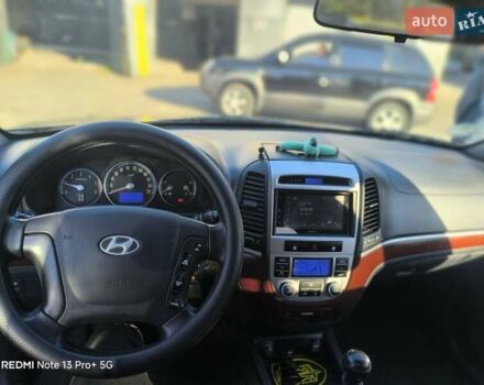 Серый Хендай Санта Фе, объемом двигателя 2.2 л и пробегом 199 тыс. км за 6800 $, фото 3 на Automoto.ua