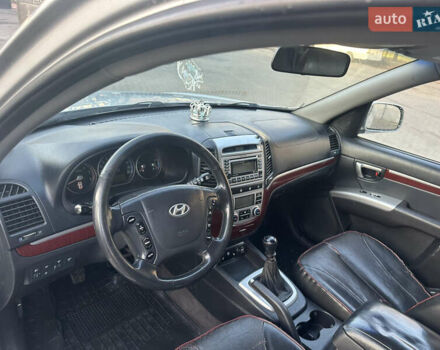 Сірий Хендай Санта Фе, об'ємом двигуна 2.2 л та пробігом 208 тис. км за 7200 $, фото 10 на Automoto.ua