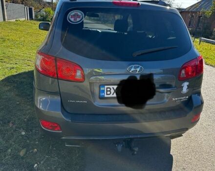Серый Хендай Санта Фе, объемом двигателя 2.2 л и пробегом 350 тыс. км за 7157 $, фото 5 на Automoto.ua
