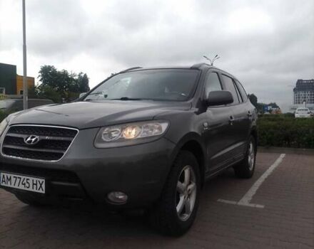 Серый Хендай Санта Фе, объемом двигателя 2.2 л и пробегом 210 тыс. км за 9900 $, фото 11 на Automoto.ua