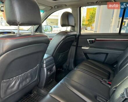 Серый Хендай Санта Фе, объемом двигателя 2.2 л и пробегом 120 тыс. км за 9900 $, фото 14 на Automoto.ua