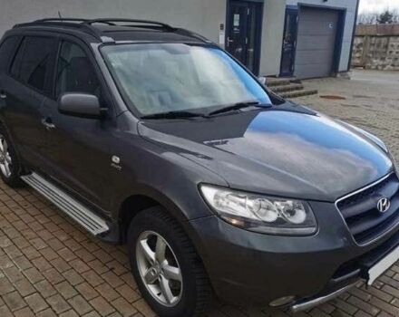 Серый Хендай Санта Фе, объемом двигателя 2.2 л и пробегом 330 тыс. км за 8600 $, фото 7 на Automoto.ua