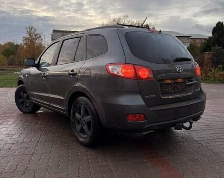 Серый Хендай Санта Фе, объемом двигателя 2.2 л и пробегом 199 тыс. км за 6800 $, фото 12 на Automoto.ua