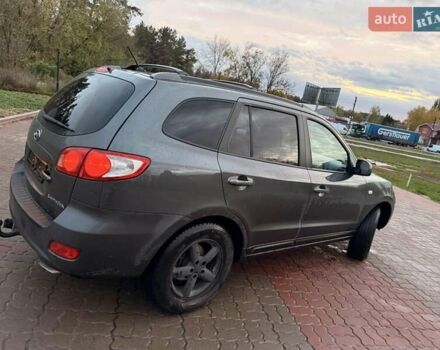 Серый Хендай Санта Фе, объемом двигателя 2.2 л и пробегом 199 тыс. км за 6800 $, фото 4 на Automoto.ua