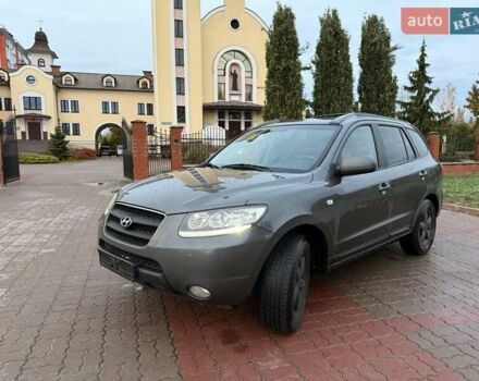 Серый Хендай Санта Фе, объемом двигателя 2.2 л и пробегом 199 тыс. км за 6800 $, фото 15 на Automoto.ua