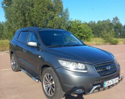 Серый Хендай Санта Фе, объемом двигателя 2.7 л и пробегом 197 тыс. км за 8600 $, фото 4 на Automoto.ua