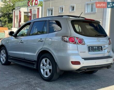 Серый Хендай Санта Фе, объемом двигателя 2.2 л и пробегом 120 тыс. км за 9900 $, фото 4 на Automoto.ua