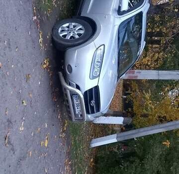 Серый Хендай Санта Фе, объемом двигателя 2.19 л и пробегом 258 тыс. км за 8600 $, фото 6 на Automoto.ua