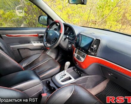 Серый Хендай Санта Фе, объемом двигателя 2.2 л и пробегом 218 тыс. км за 9800 $, фото 6 на Automoto.ua