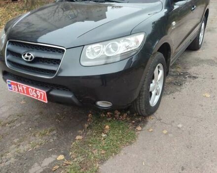 Серый Хендай Санта Фе, объемом двигателя 2.2 л и пробегом 198 тыс. км за 9700 $, фото 4 на Automoto.ua