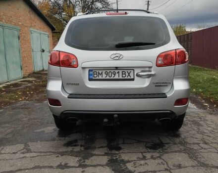 Серый Хендай Санта Фе, объемом двигателя 2.2 л и пробегом 253 тыс. км за 9400 $, фото 4 на Automoto.ua
