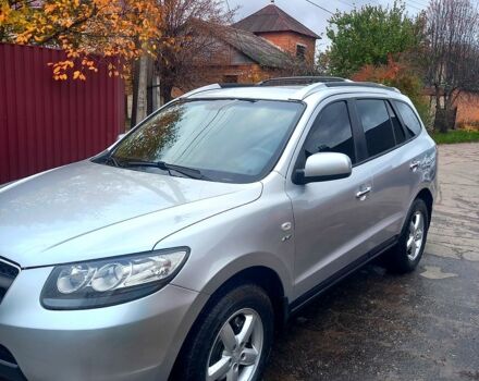 Серый Хендай Санта Фе, объемом двигателя 2.2 л и пробегом 200 тыс. км за 9400 $, фото 3 на Automoto.ua