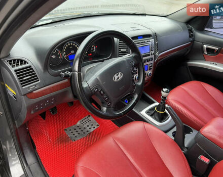 Серый Хендай Санта Фе, объемом двигателя 2.2 л и пробегом 308 тыс. км за 9600 $, фото 14 на Automoto.ua