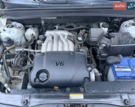 Серый Хендай Санта Фе, объемом двигателя 2.66 л и пробегом 140 тыс. км за 9200 $, фото 4 на Automoto.ua