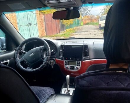 Серый Хендай Санта Фе, объемом двигателя 2.2 л и пробегом 200 тыс. км за 9400 $, фото 6 на Automoto.ua