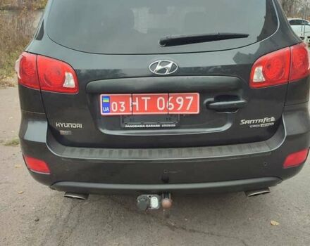 Серый Хендай Санта Фе, объемом двигателя 2.2 л и пробегом 198 тыс. км за 9700 $, фото 3 на Automoto.ua