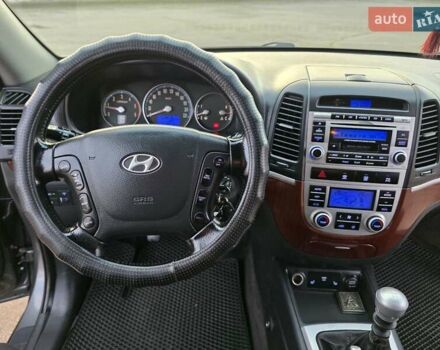 Серый Хендай Санта Фе, объемом двигателя 2.2 л и пробегом 319 тыс. км за 9777 $, фото 16 на Automoto.ua