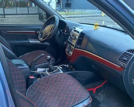 Серый Хендай Санта Фе, объемом двигателя 2.2 л и пробегом 264 тыс. км за 9800 $, фото 4 на Automoto.ua