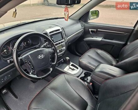 Серый Хендай Санта Фе, объемом двигателя 2.2 л и пробегом 210 тыс. км за 9750 $, фото 105 на Automoto.ua