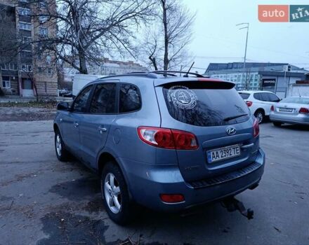 Серый Хендай Санта Фе, объемом двигателя 2.2 л и пробегом 215 тыс. км за 9000 $, фото 6 на Automoto.ua