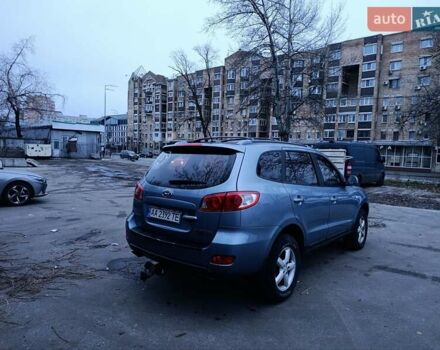 Серый Хендай Санта Фе, объемом двигателя 2.2 л и пробегом 215 тыс. км за 9000 $, фото 4 на Automoto.ua